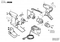 Bosch 0 603 937 565 Psr 120 Cordless Screw Driver 12 V / Eu Spare Parts